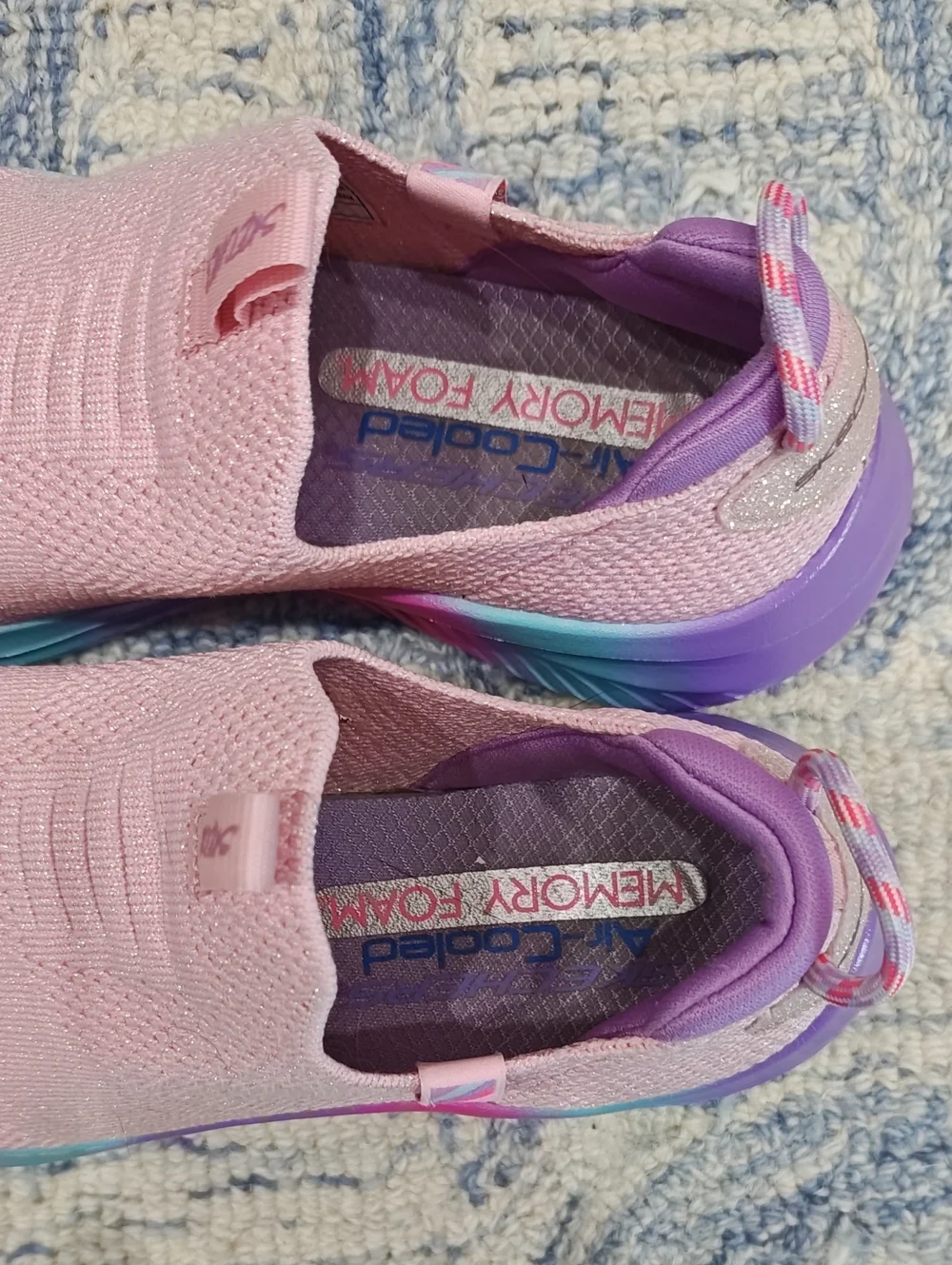 Skechers Girls Ultra Flex 3.0 Color Joy Light Pink